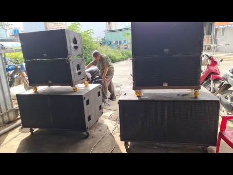 Video Setup dàn nhạc sống a hiếu Để loa Trong nhà Gắt nha... - youtube
