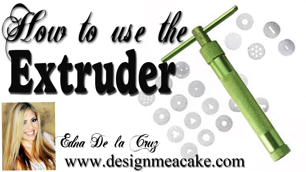 Cake Decorating 101- The Extruder 