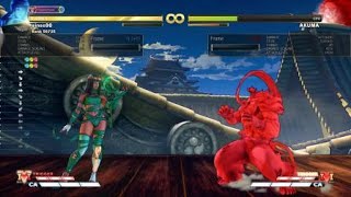 STREET FIGHTER V | Me Learning New Menat VT1 Combos