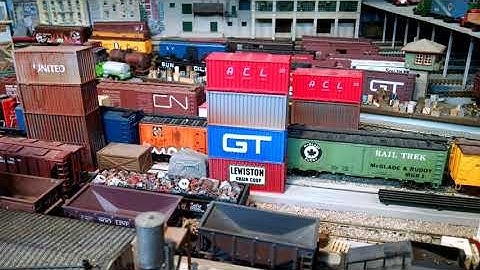 3D printed HO scale shipping container update