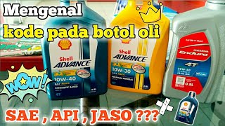 cara Baca Kode Pada Botol Oli Motor  Saeapijaso 