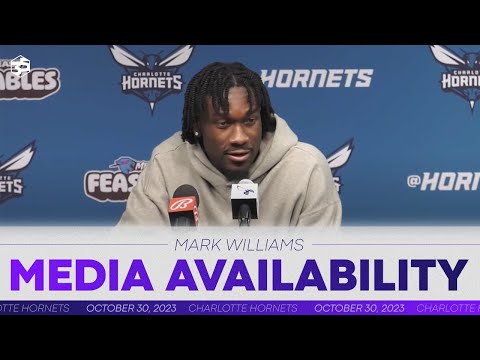 Hornets vs Nets: Mark Williams Postgame Media Availability | 10/30/2023