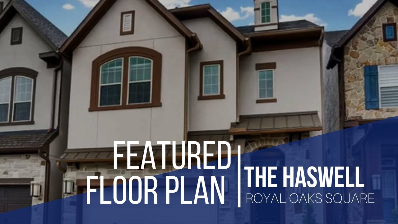 The Haswell in Royal Oaks Square David Weekley Homes YouTube