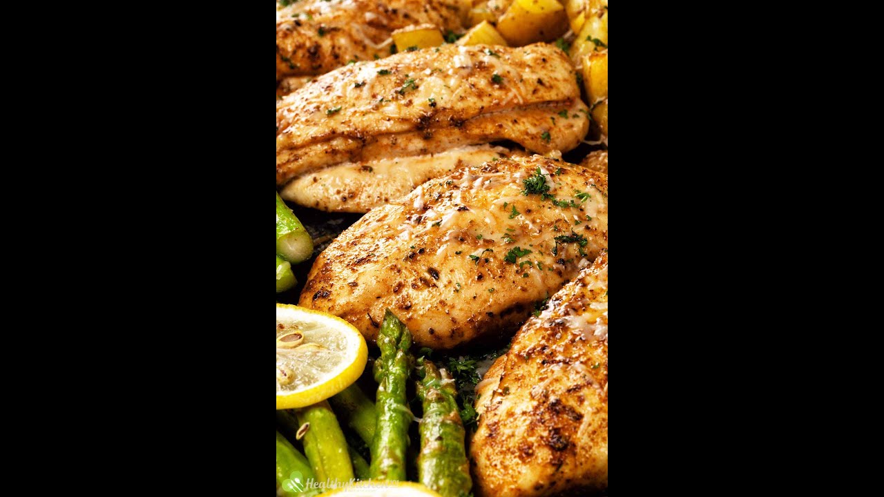Healthy baked chicken breast recipe Healthykitchen101.com - YouTube