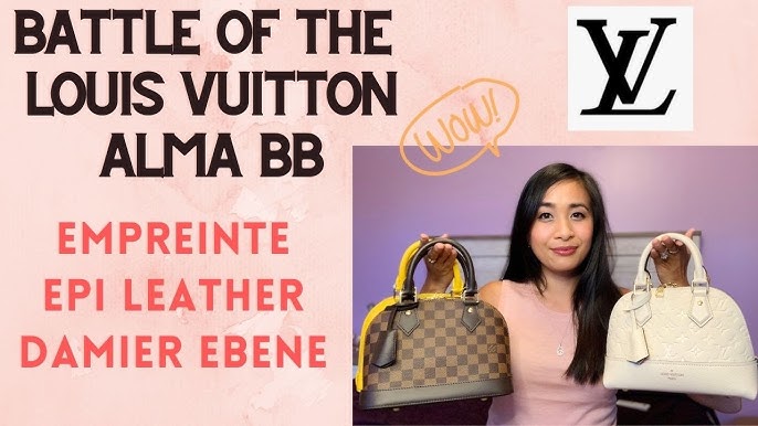 Louis Vuitton Alma BB - Damier Ebene. - Emily Canham