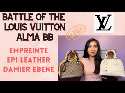 Louis Vuitton Citron Epi Leather Alma BB Bag Louis Vuitton