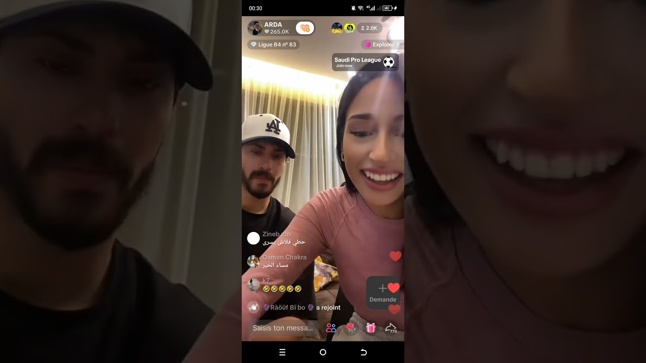 لايف يسرى و لؤي بالمغرب الجزء الاول 🔥🔥