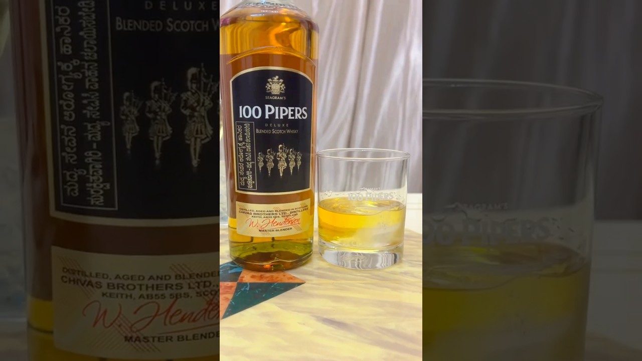 100 Pipers Whisky 
