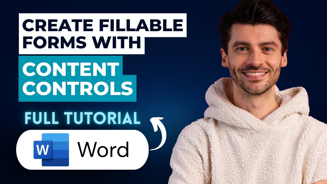 How to Create Fillable Forms with Content Controls in Word [2026 Full ...