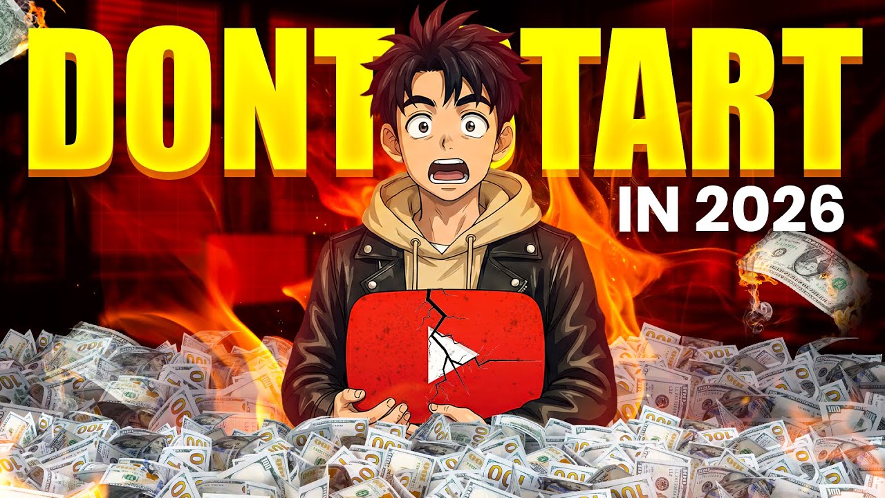 Don't Start YouTube In 2026 - YouTube