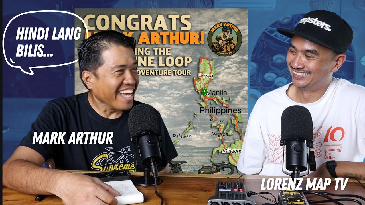 🎙️Philippine Loop on a Road Bike: Mga Natutunan sa Fastest Philippine Loop ni @MarkArthur