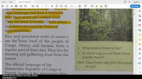 class 5 sst chapter 6 the congo region part 3