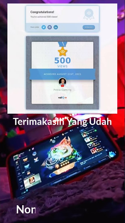 Terimakasih Yang Udah Mau Nonton Video Aku | STORY WA 30 DETIK | STORY WA  2021 | #PobiaGaming