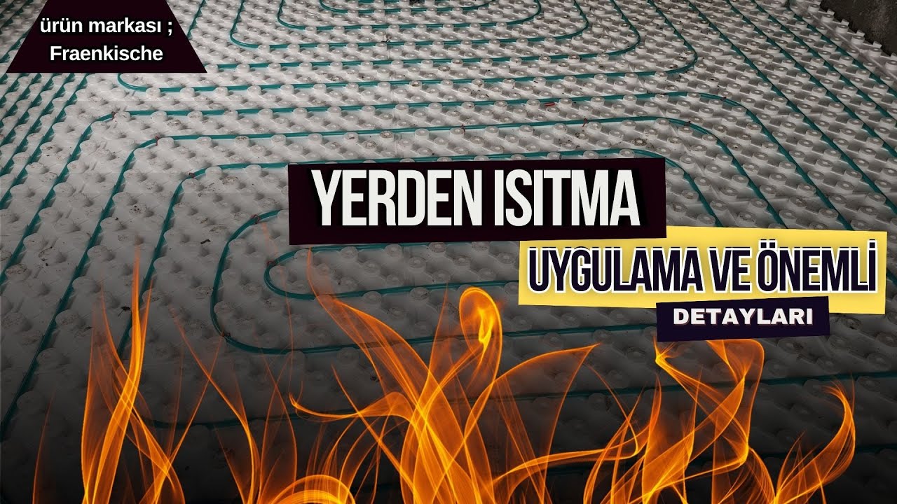 Yerden ısıtma sistemi nasıl uygulanır? Kullanışlı mıdır?  Önemli detaylar nelerdir? #yerdenısıtma