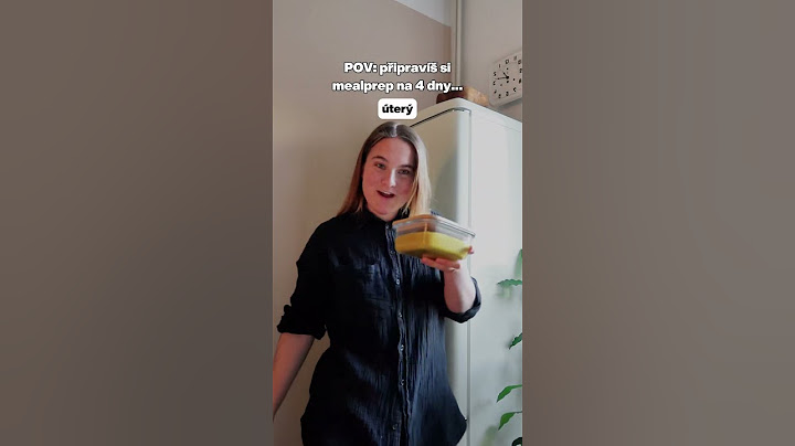 POV: uděláš si mealprep a po čtyřech dnech lituješ, že jsi neuvařil něco jiného...
