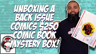 UNBOXING A BACK ISSUE COMICS $250 COMIC BOOK MYSTERY BOX!
