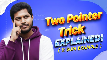 Two Pointer Approach in Telugu 🔥 | Solve 2 Sum Problem Fast | DSA Series 💻 Step-by-Step Explanation