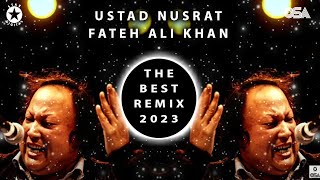 Kehna Ghalat Ghalat | Nusrat Fateh Ali Khan Remix 🖤 - Remixed by Afternight Vibes | OSA Gold Resimi