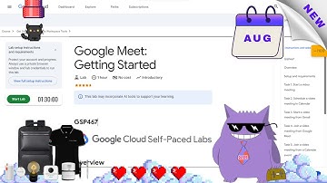 Google Meet: Getting Started| #2025 | #GSP467 |#qwiklabs |Solution