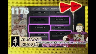 CK3 Most Realistic Settings Possible Timelapse (...and it backfired) | 1178 Start Date