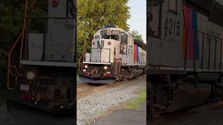NJT 4215 EMD GP40PH-2B passing through Cranberry Junction #njtransit