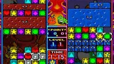 Tetris Attack Battle v Computer LV 7 -25-