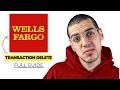 How To Delete Transaction History on Wells Fargo App 2026 | Complete Working Guide