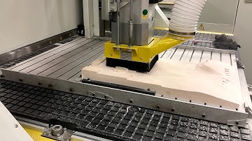 Techno Servo Titan CNC - Topographical Foam Model