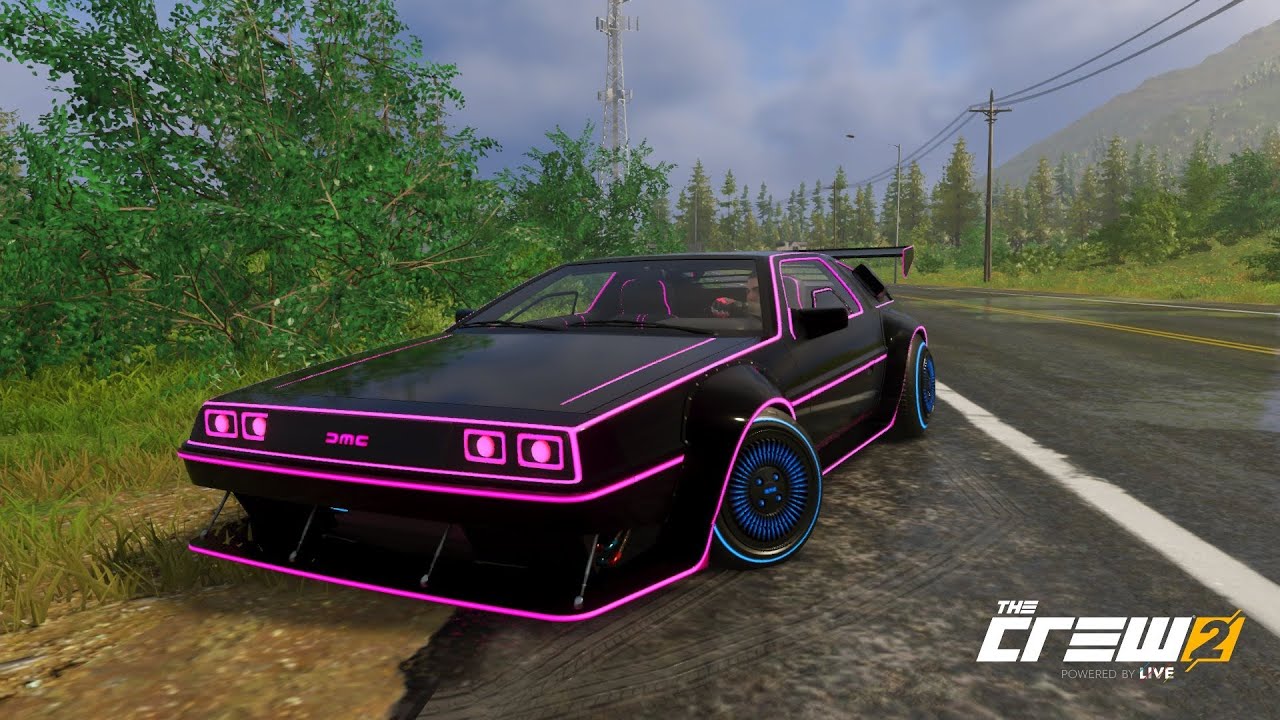 The Crew 2 Делориан