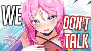 Nightcore -  We Dont Talk Anymore (But it hits different) (Lyrics)