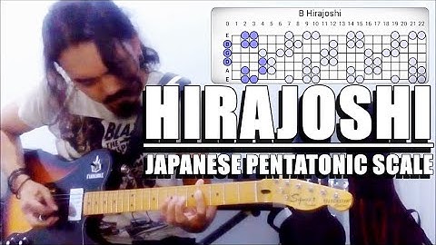HIRAJOSHI SCALE GUITAR IMPROVISATION