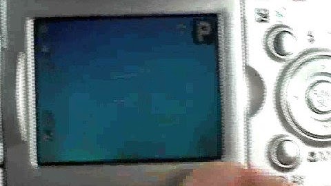 Canon A610/A620: Program Mode