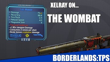Borderlands Pre-Sequel Armory - Wombat - EXPLOSIONS?