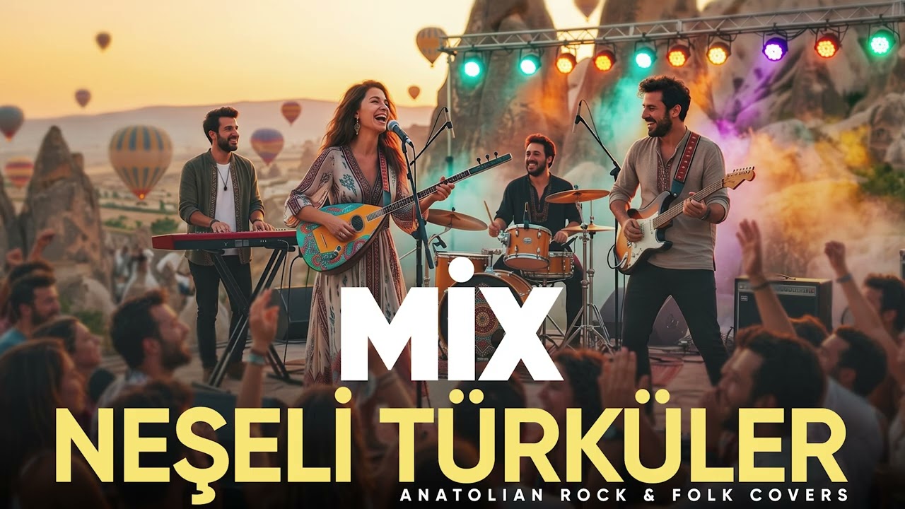 Neşeli Hareketli Türküler Mix | Anatolian Rock & Folk Covers
