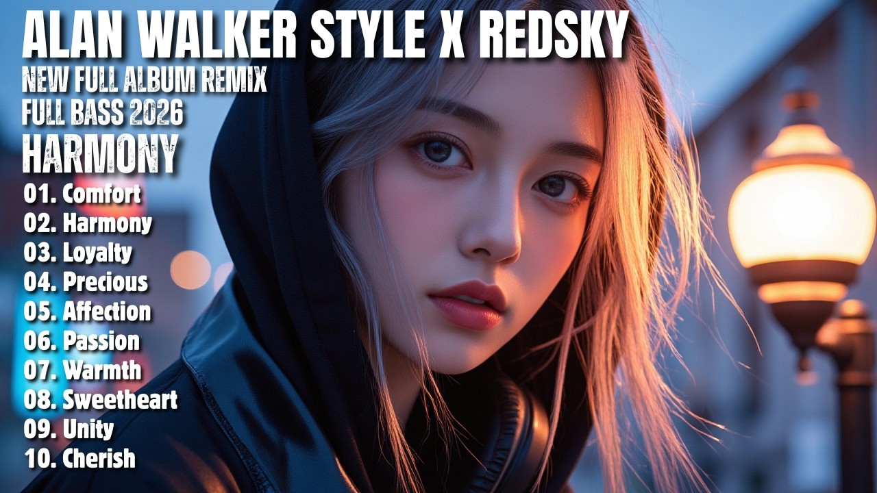 ALAN WALKER STYLE X REDSKY || HARMONY || NEW FULL ALBUM 2026