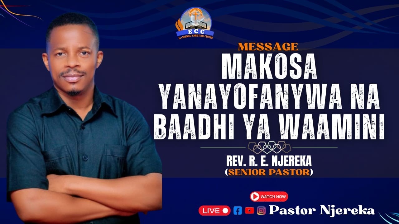 MAKOSA YANAYOFANYWA NA BAADHI YA WAAMINI| ECC MBEZI LUIS  | NA  MCHUNGAJI REUBEN NJEREKA