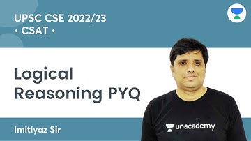 Logical Reasoning PYQ | CSAT | UPSC CSE/IAS | Let