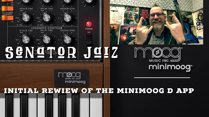 Initial Review of the Minimoog D App. It is THAT good!