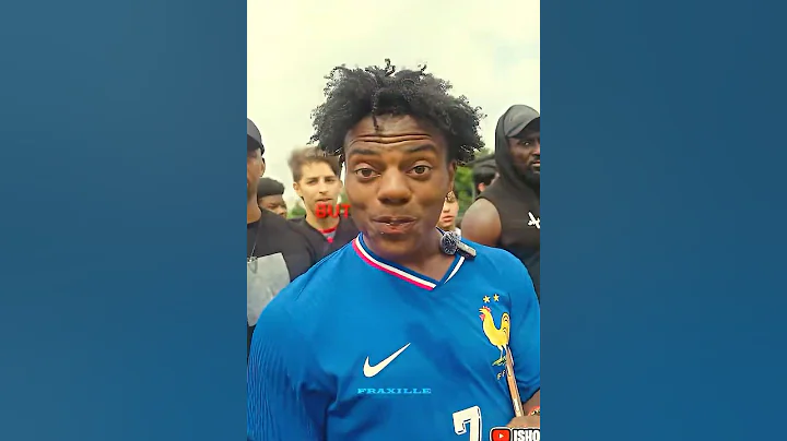 Speed gets humbled by a fan #ishowspeed #football