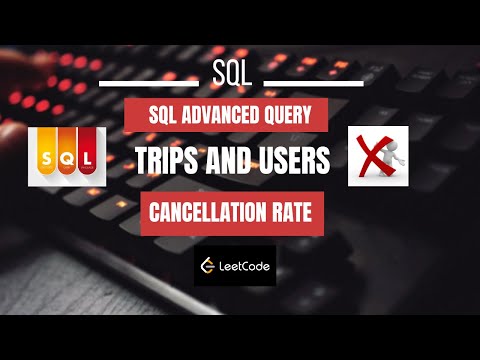SQL Interview Question | Leetcode | Trips and Users | SQL Advanced Query