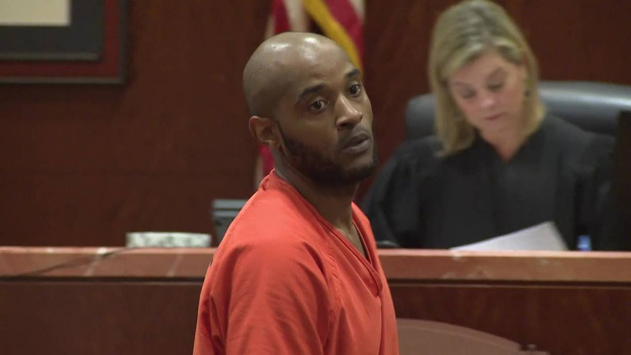 Man accused of killing woman in front of her children appears in court ...
