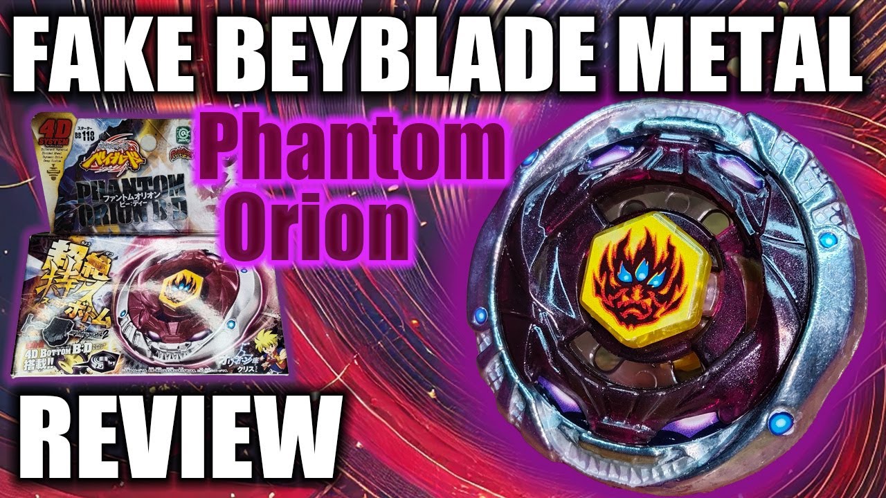 Обзор MidFake BB-118 Phantom Orion 145ES Beyblade Metal Fury