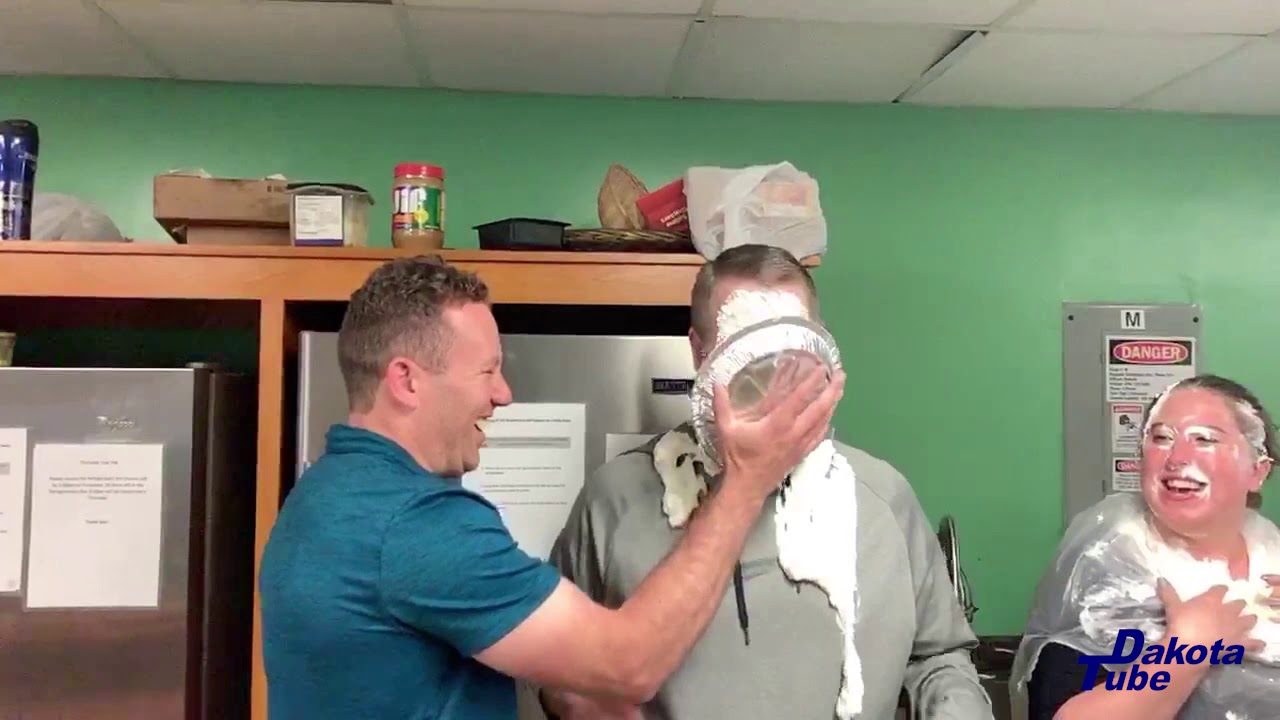 Dakota Tube, Inc. Relay for Life Pie Face Fundraiser YouTube