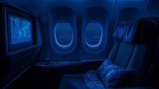 24 Hours Tranquil Jet Cabin Ambience✈️ Gentle Brown Noise & All-Night Engine Hum for Anxiety & Focus