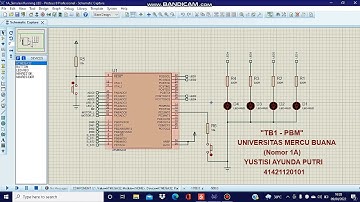 TB1 - PBM (No 1A) Simulasi Running LED Menggunakan Microchip Studio dan Proteus