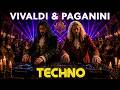 Dual Strings Rave — Paganini × Vivaldi Harmonized Techno Pulse (4 K)
