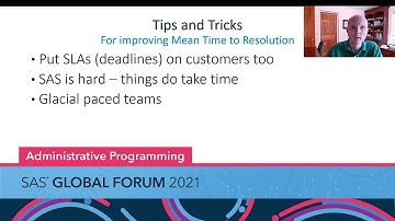 Improving Mean Time to Resolution and Root-Cause Analysis for Complex SAS Environments
