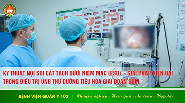KỸ THUẬT NỘI SOI CẮT TÁCH DƯỚI NIÊM MẠC (ESD) – ĐIỀU TRỊ UNG THƯ ĐƯỜNG TIÊU HÓA GIAI ĐOẠN SỚM