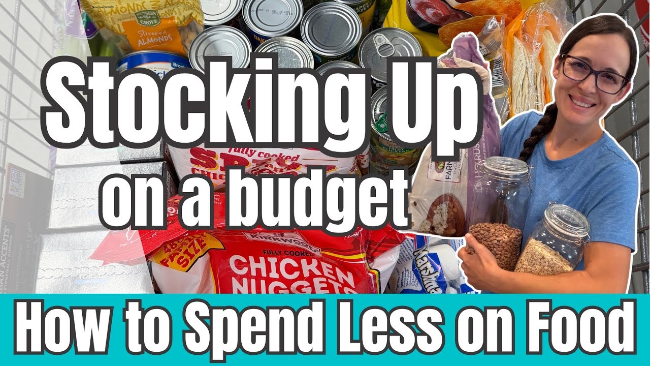 Restocking and Meal Planning on a Small Budget | How to Spend Less on Food
