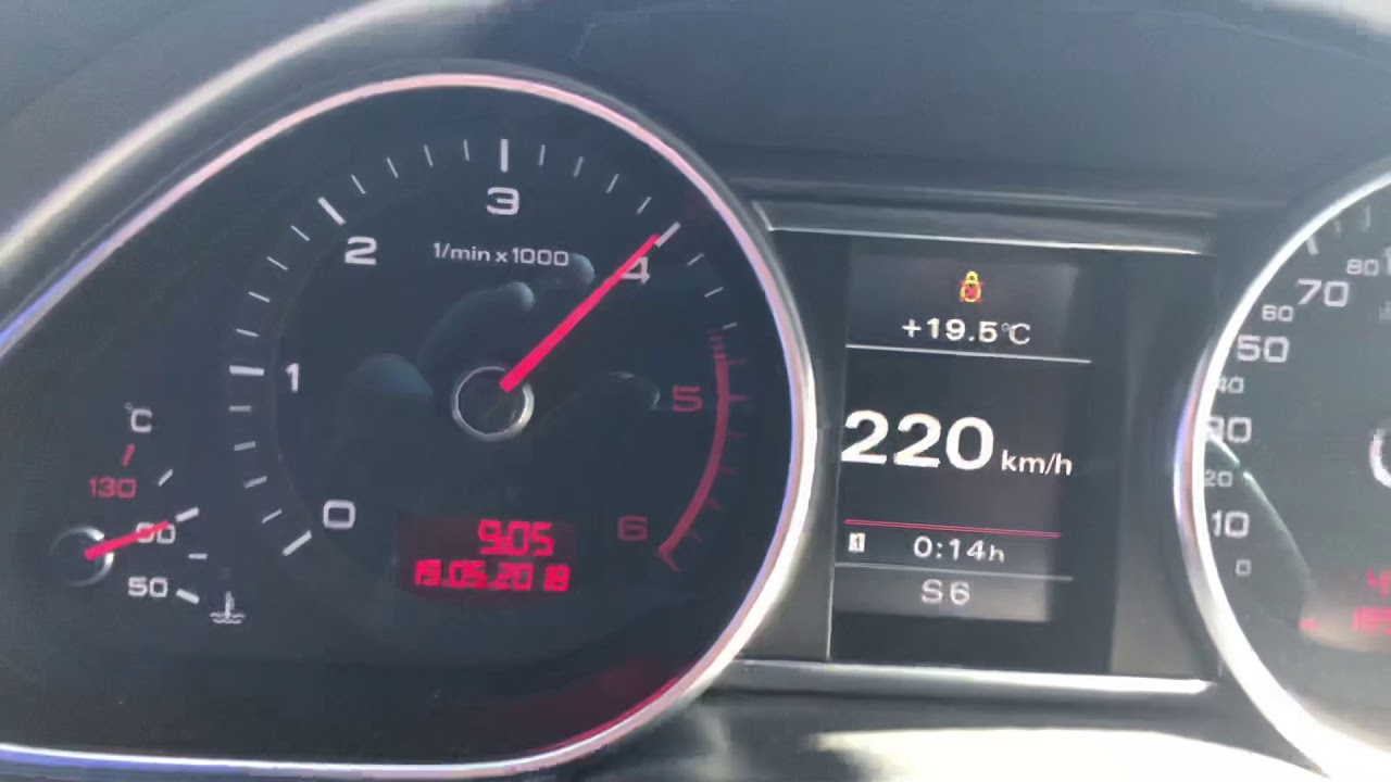 Audi Q7 4 2 Tdi Chip Top Speed Youtube